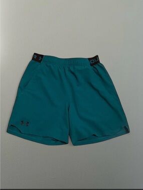 Under Armour Men's Teal Performance Athletic Shorts